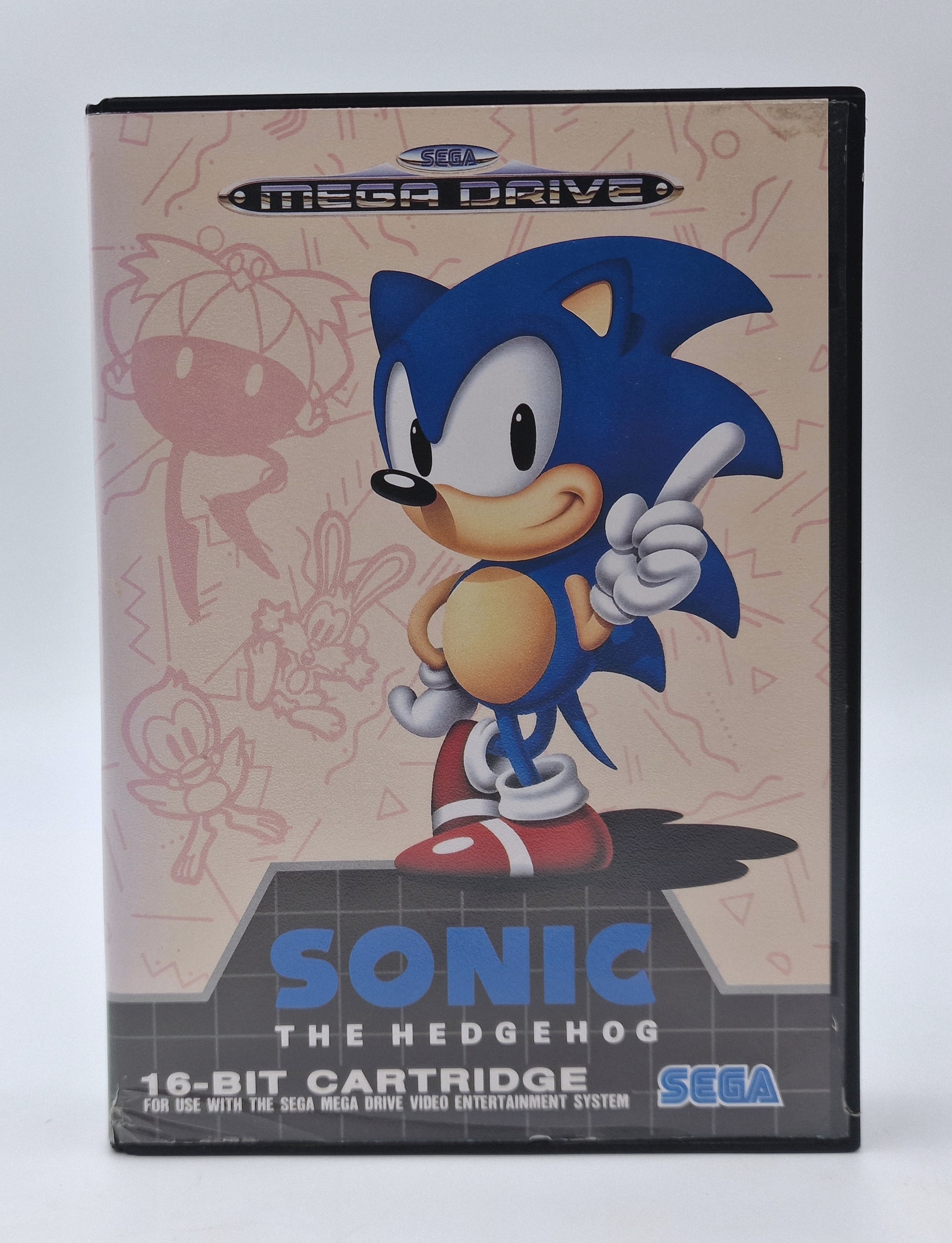 Notre exemplaire de Sonic the Hedgehog, Mega Drive PAL
