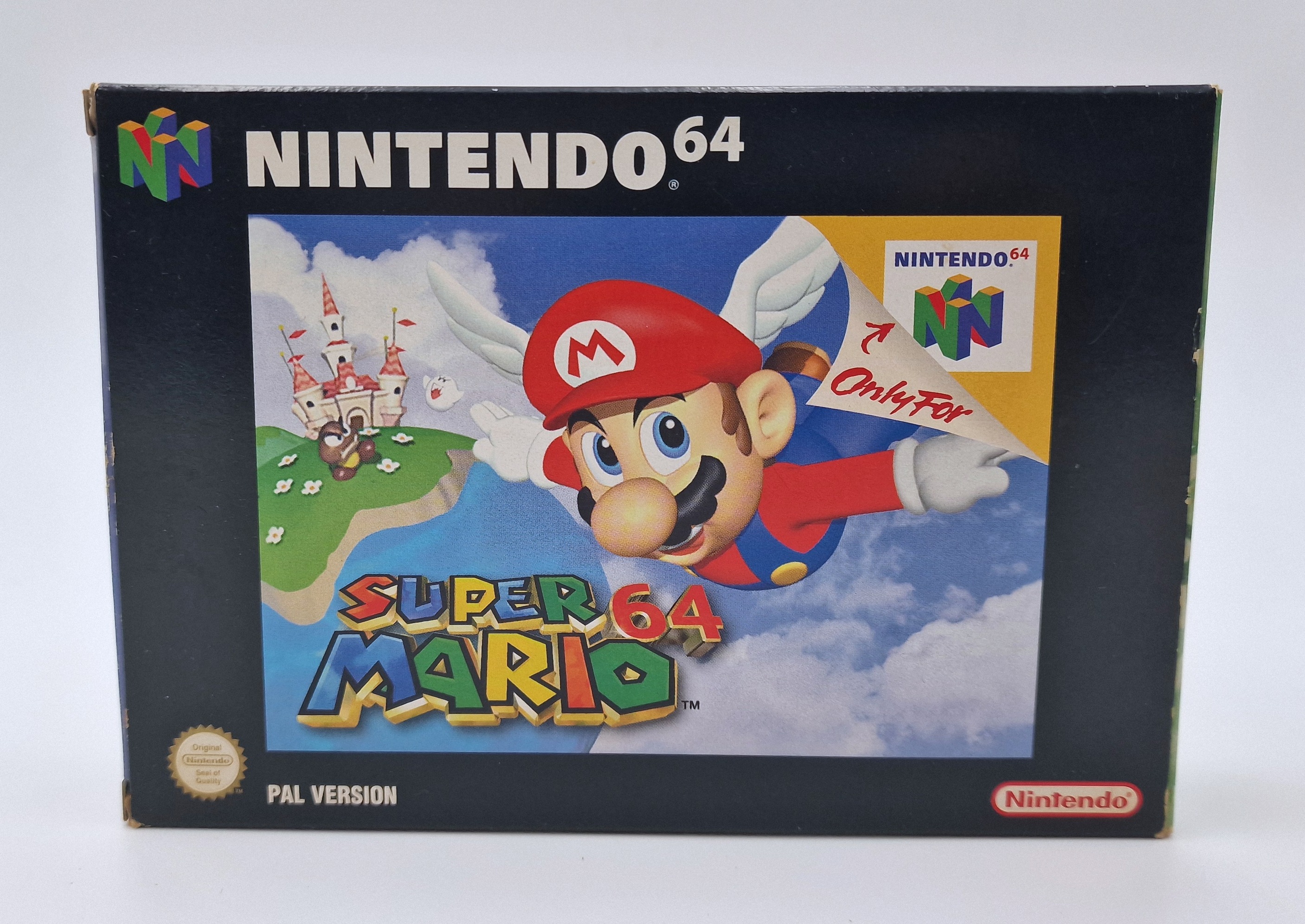 Notre exemplaire de Super Mario 64, Nintendo 64 PAL