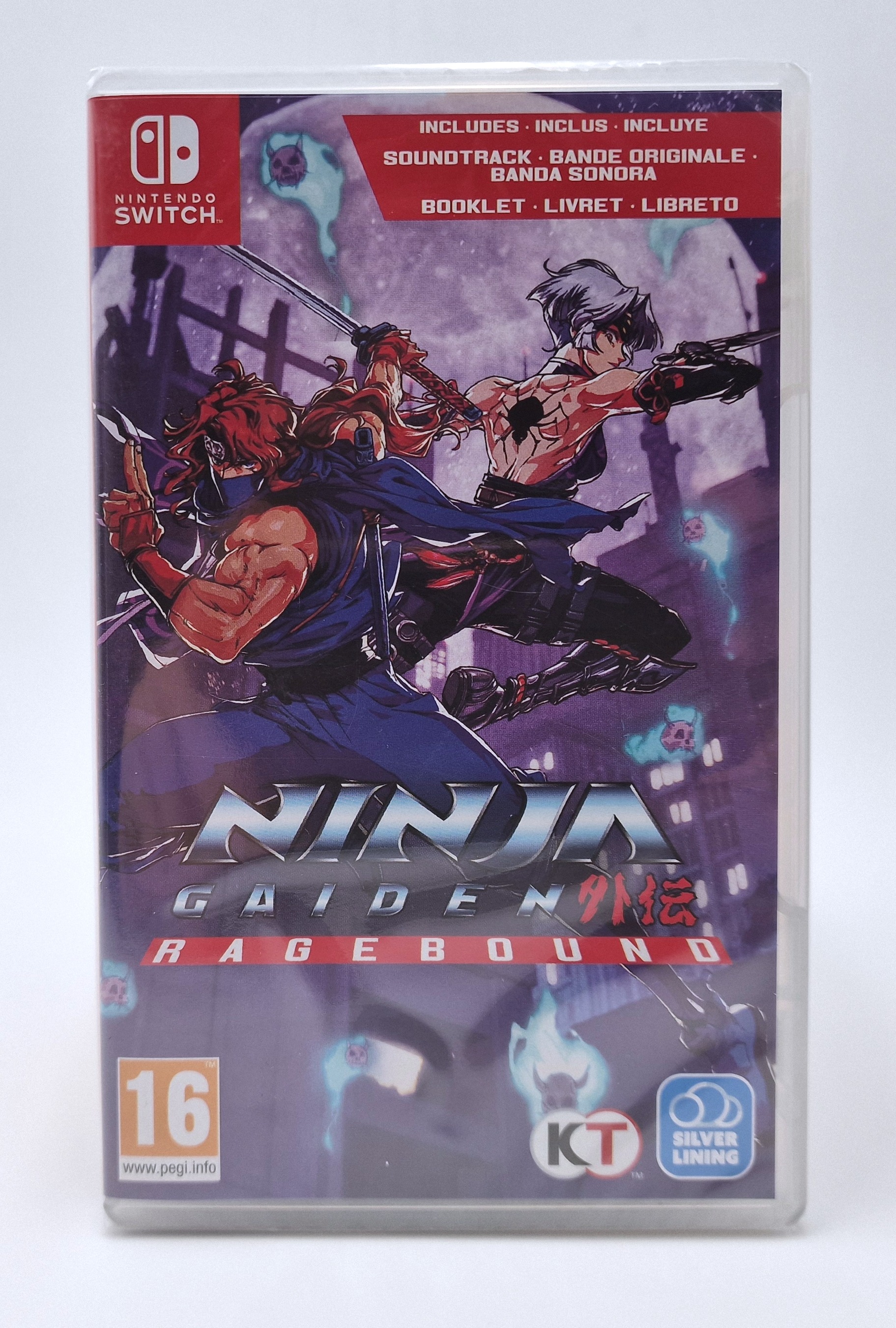 Notre exemplaire de Ninja Gaiden : Ragebound, Switch PAL