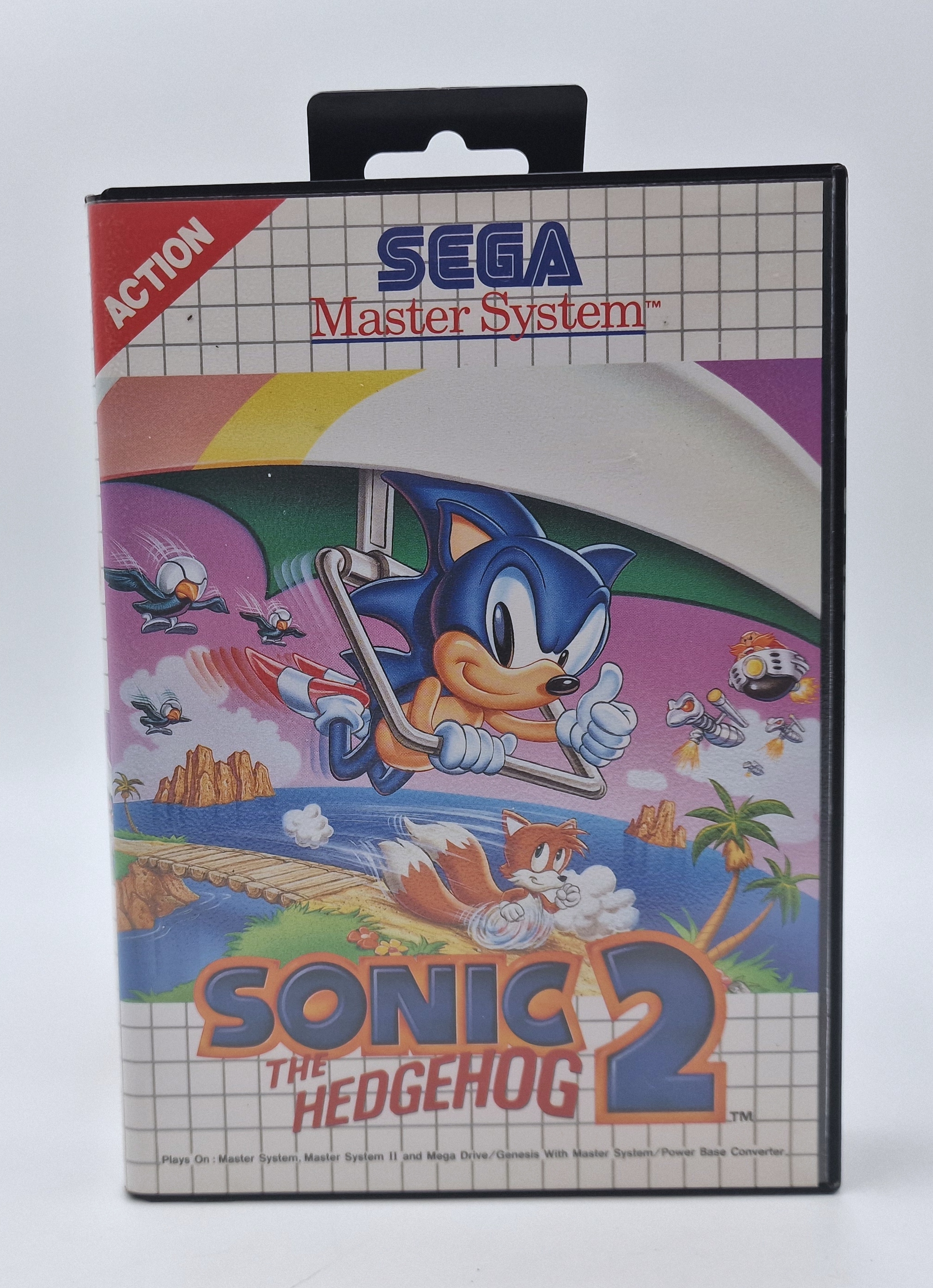 Notre exemplaire de Sonic the Hedgehog 2, Master System PAL