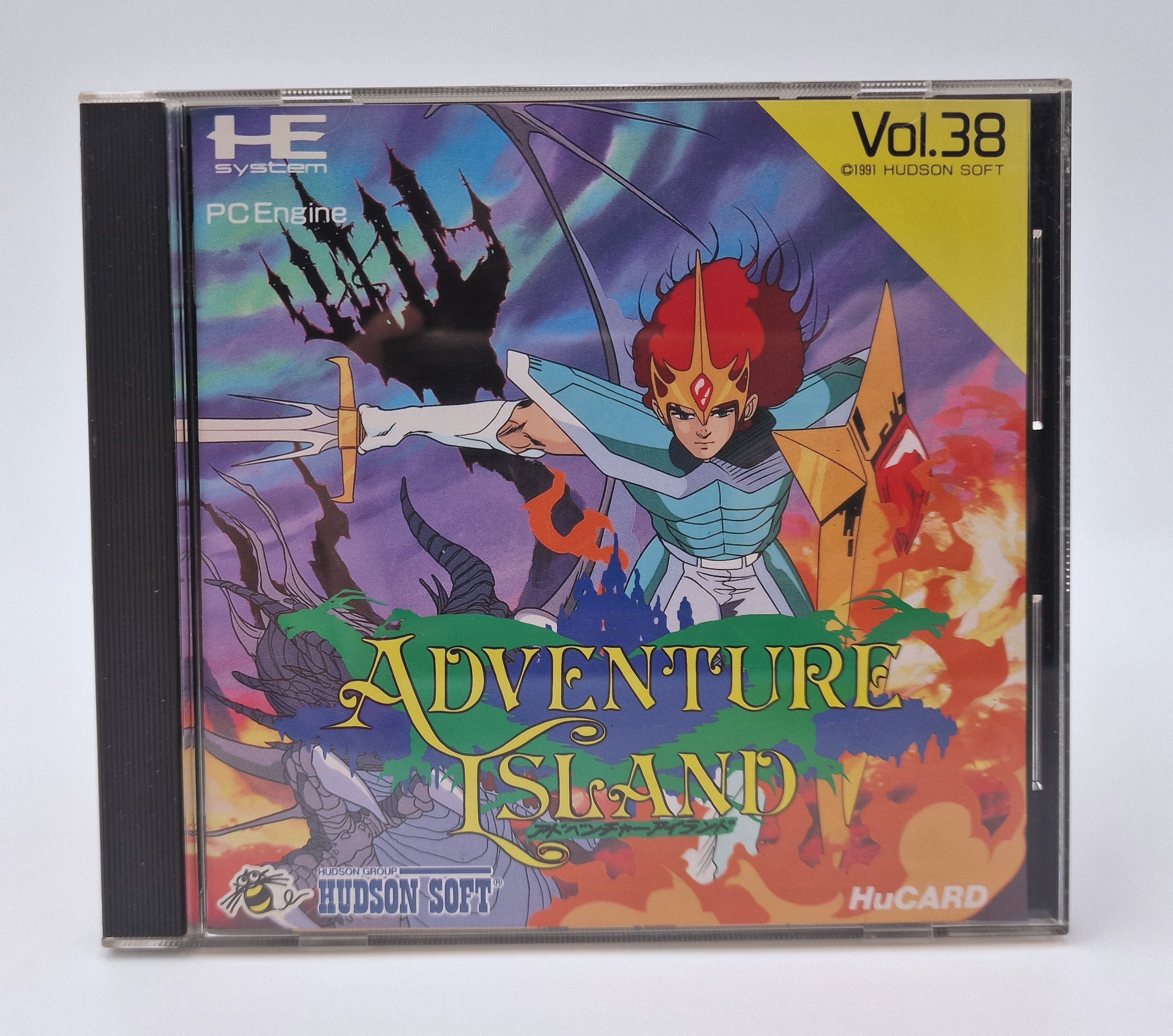 Notre exemplaire de Adventure Island (Dragon's Curse), PC Engine JAP