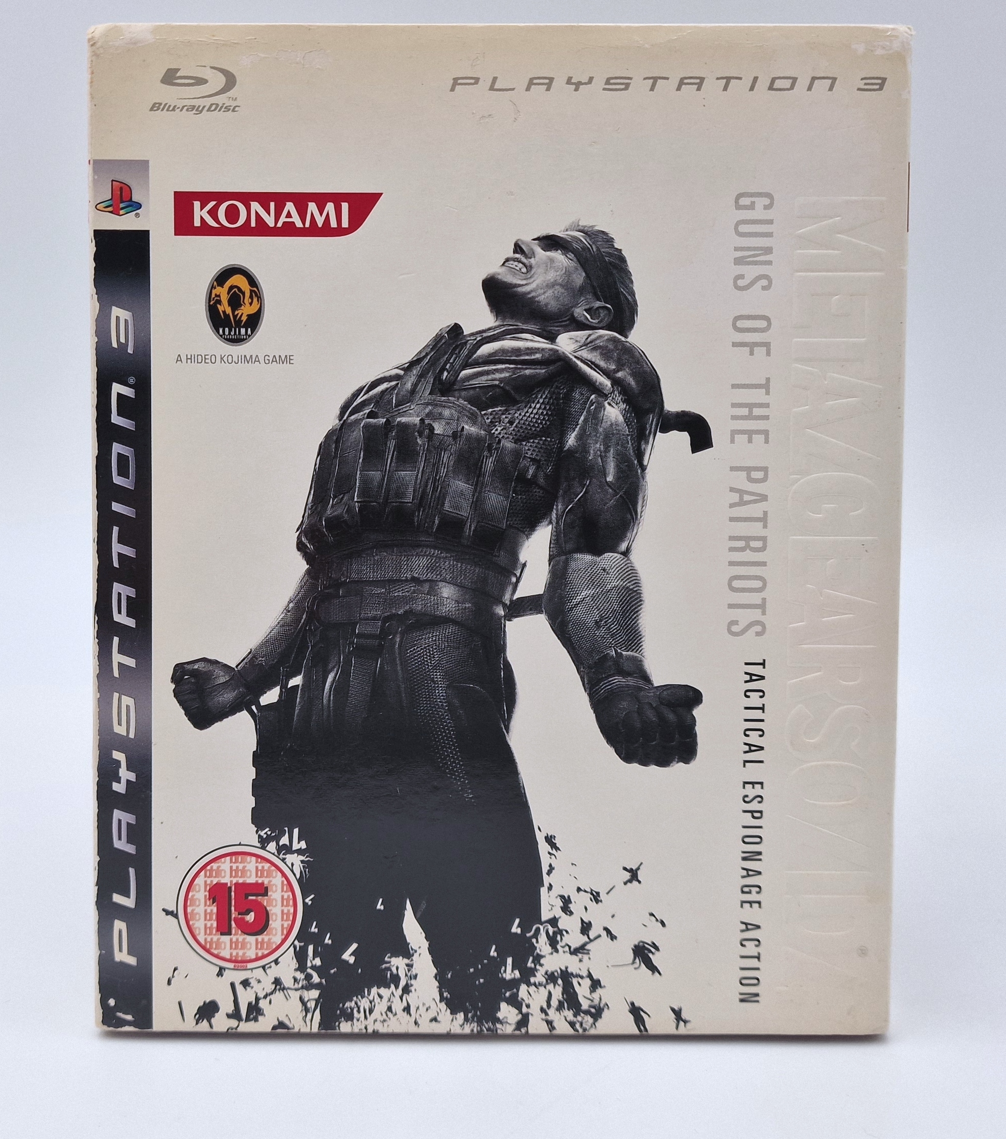 Notre exemplaire de Metal Gear Solid 4: Guns of the Patriots, PlayStation 3 PAL