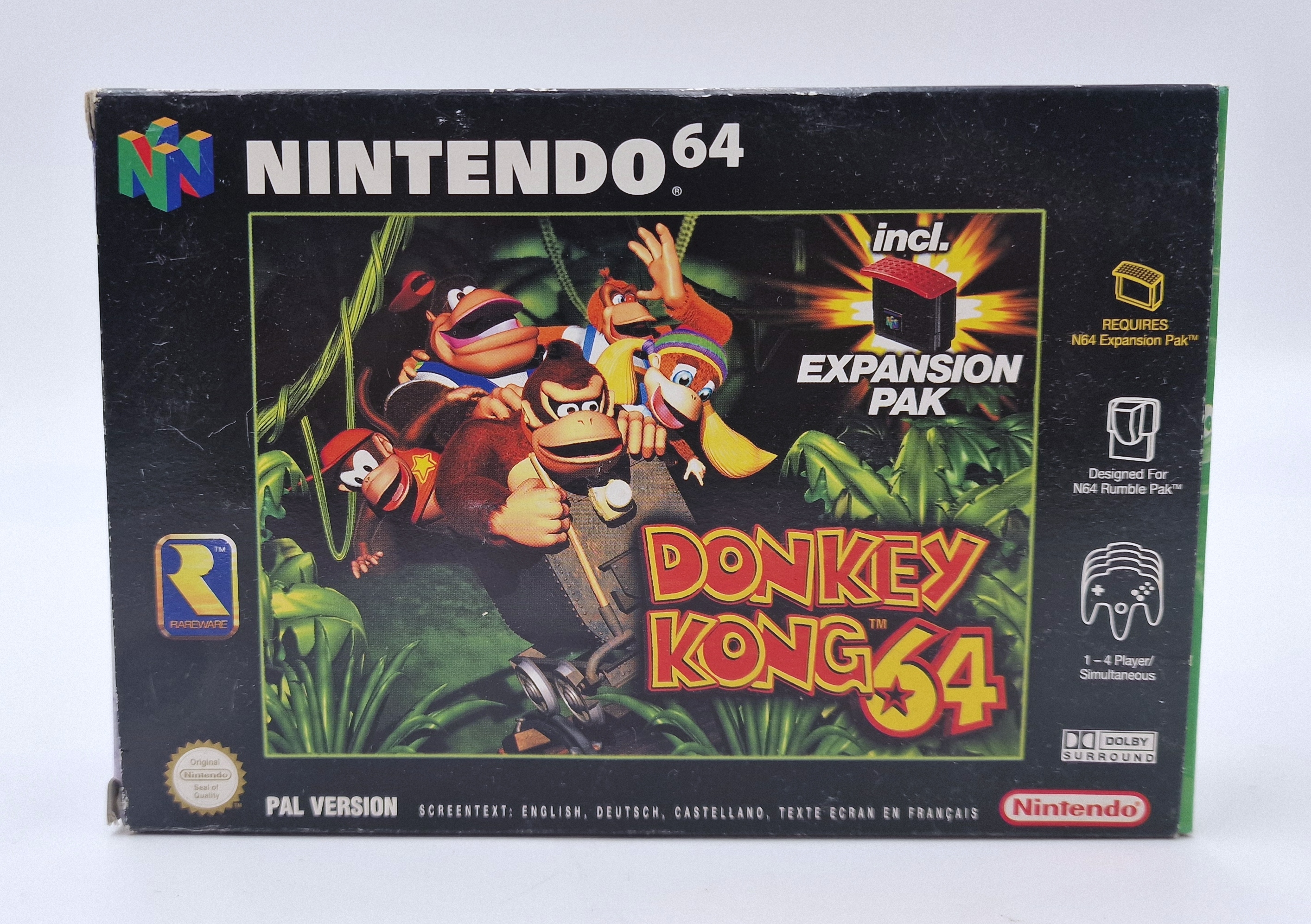 Notre exemplaire de Donkey Kong 64, Nintendo 64 PAL