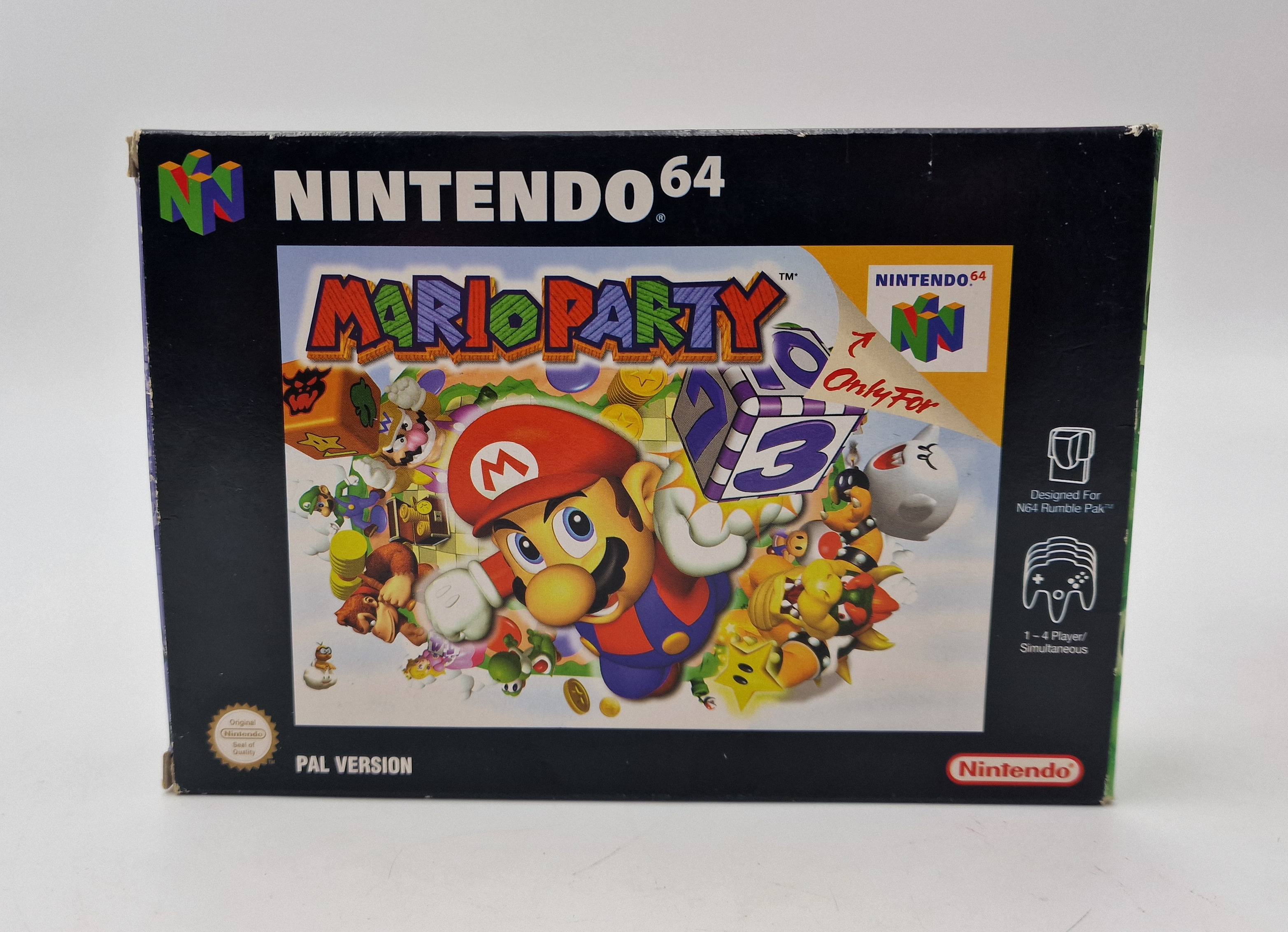 Notre exemplaire de Mario Party, Nintendo 64 PAL