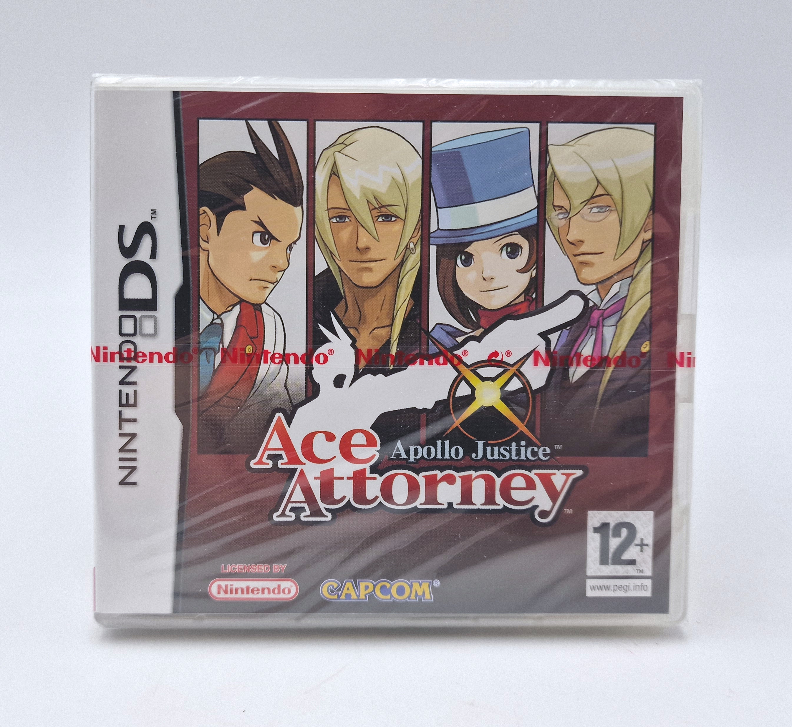 Notre exemplaire de Apollo Justice : Ace Attorney, Nintendo DS PAL