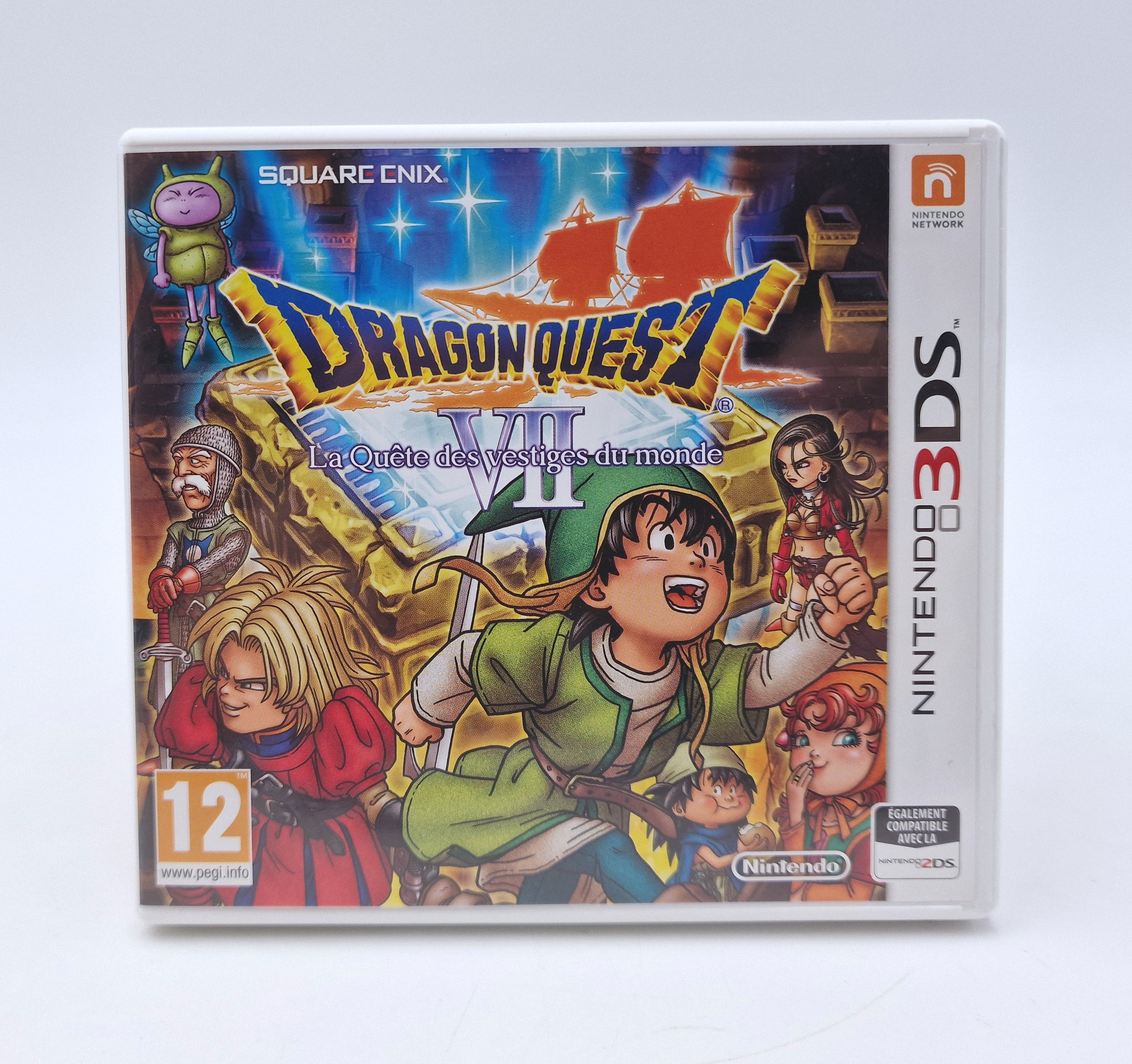 Notre exemplaire de Dragon Quest VII : La Quête des vestiges du monde, Nintendo 3DS PAL