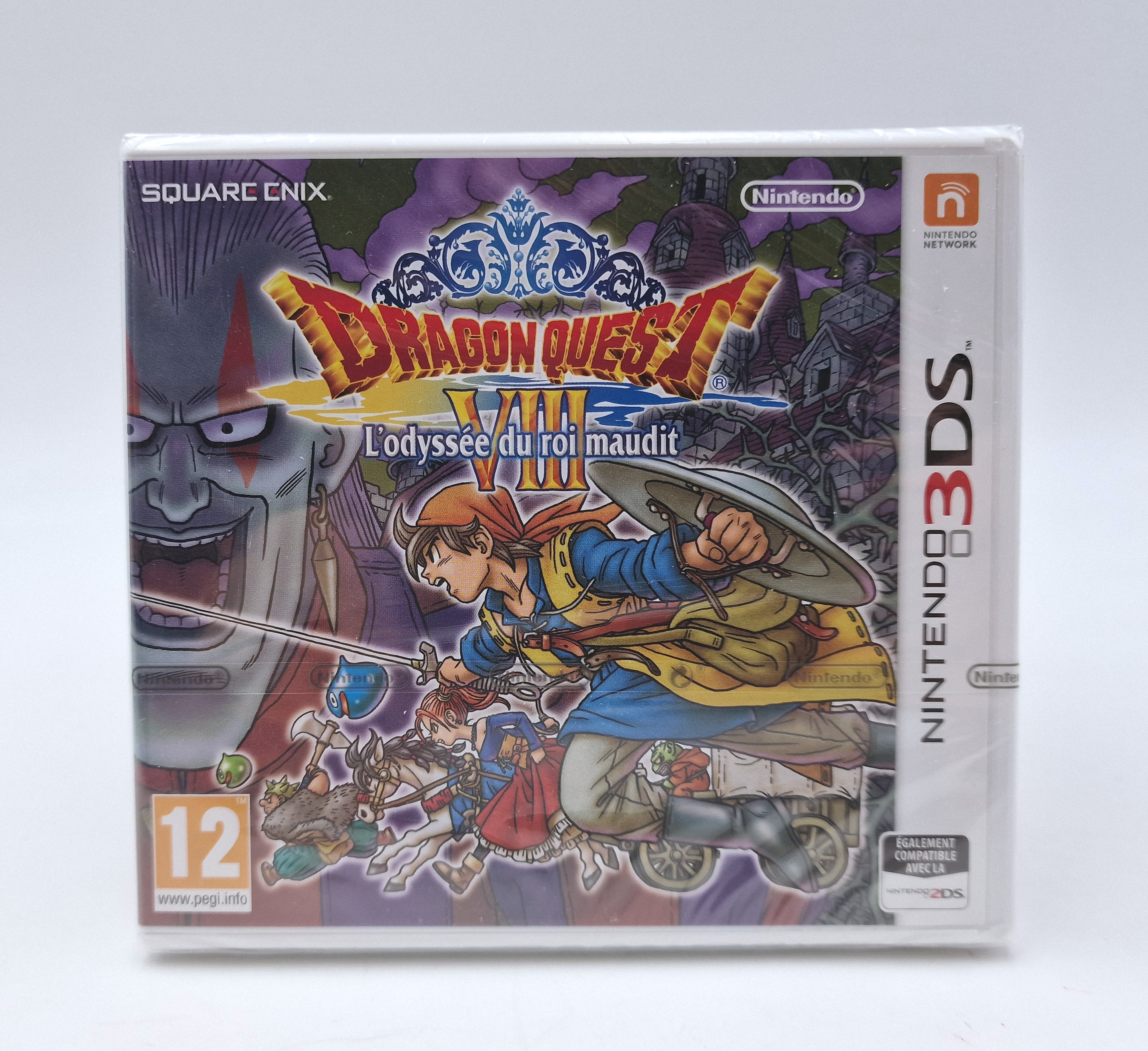 Notre exemplaire de Dragon Quest VIII : L'Odyssée du roi maudit, Nintendo 3DS PAL