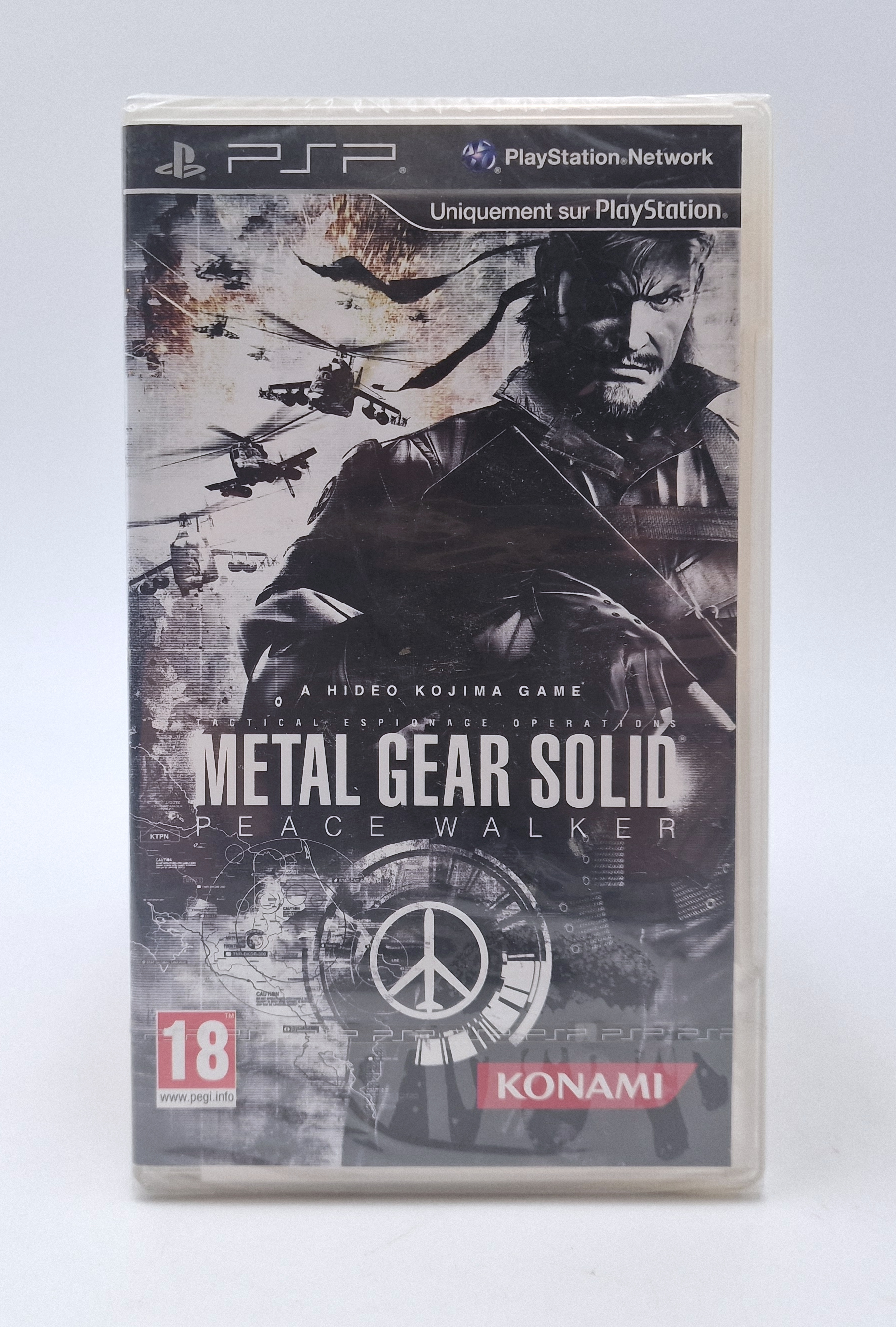 Notre exemplaire de Metal Gear Solid: Peace Walker, PSP PAL