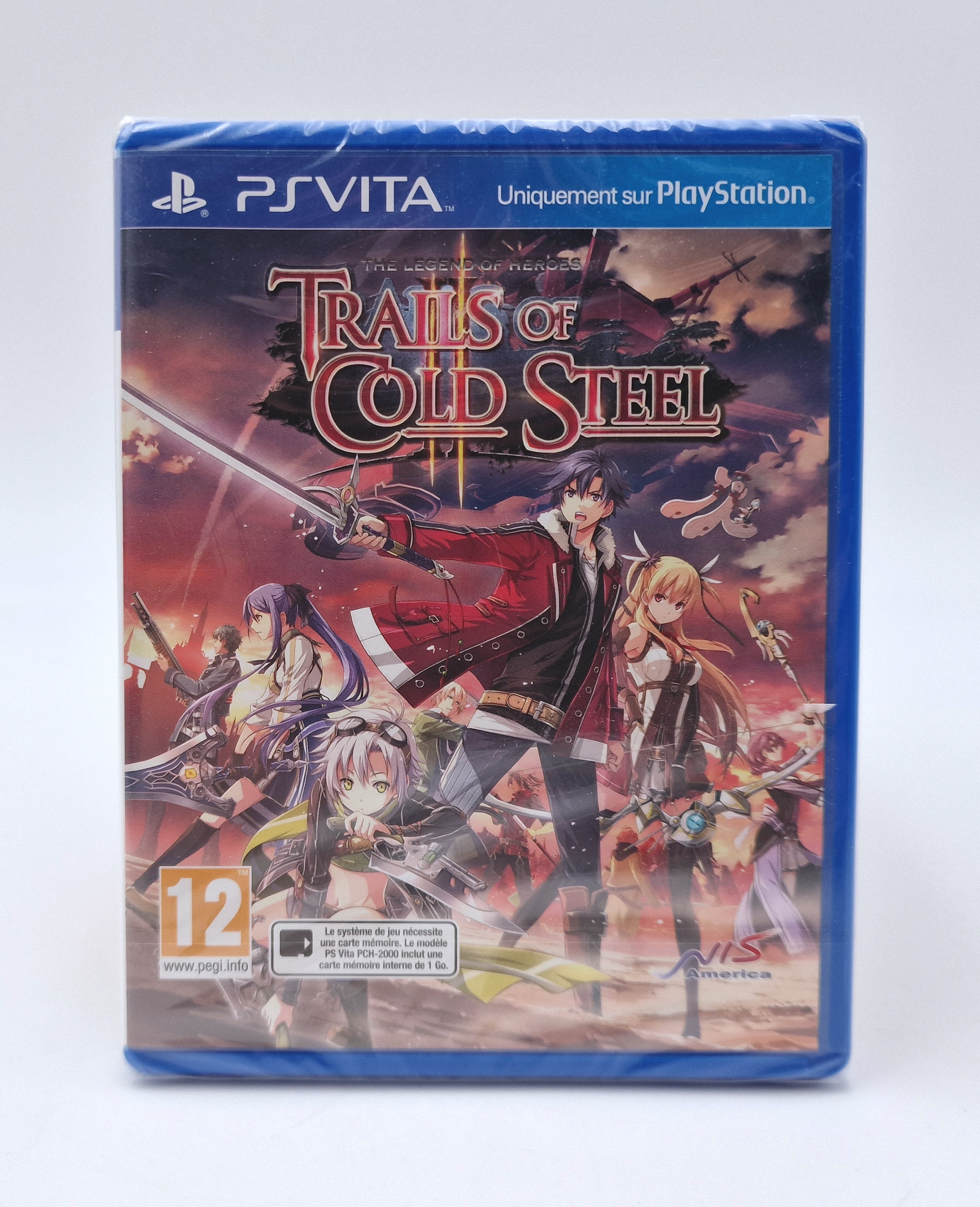 Notre exemplaire de The Legend of Heroes: Trails of Cold Steel II, PS Vita PAL