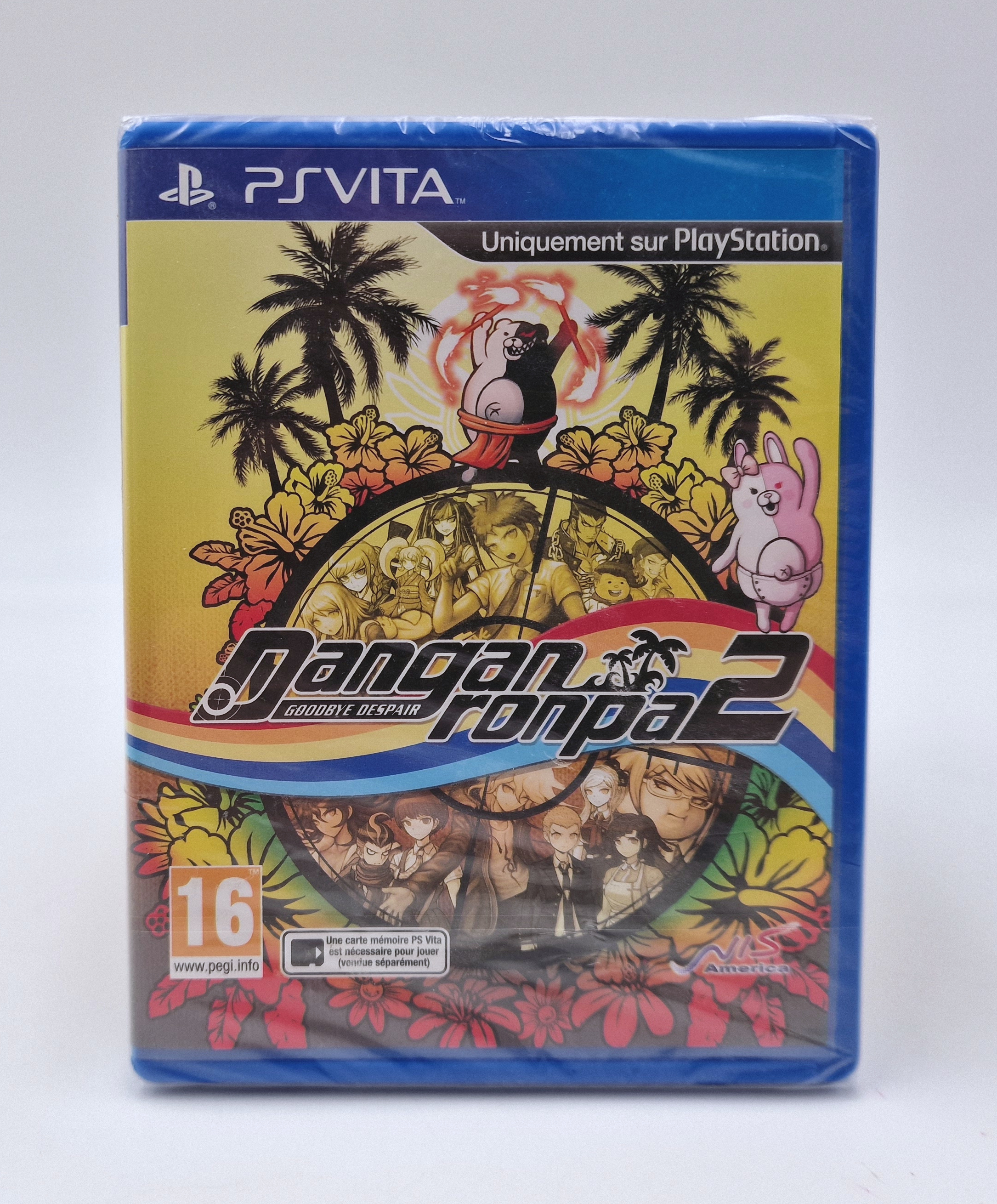 Notre exemplaire de Danganronpa 2: Goodbye Despair, PS Vita PAL